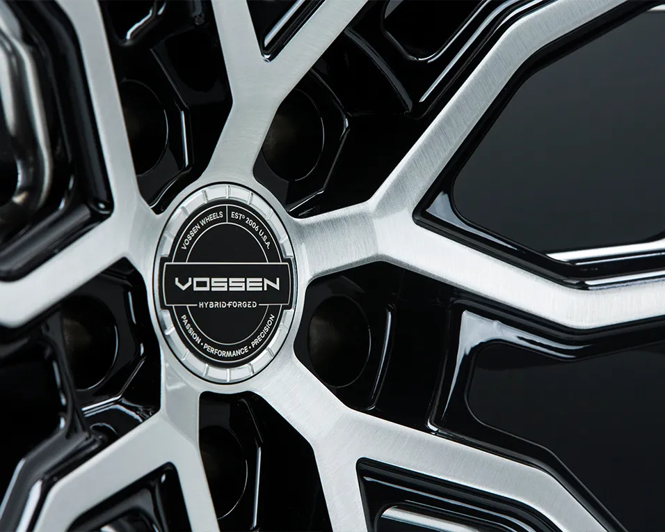 vossen hf 2 wheel brushed gloss black hybrid forged series vossen wheels 2018 1011_29348172738_o