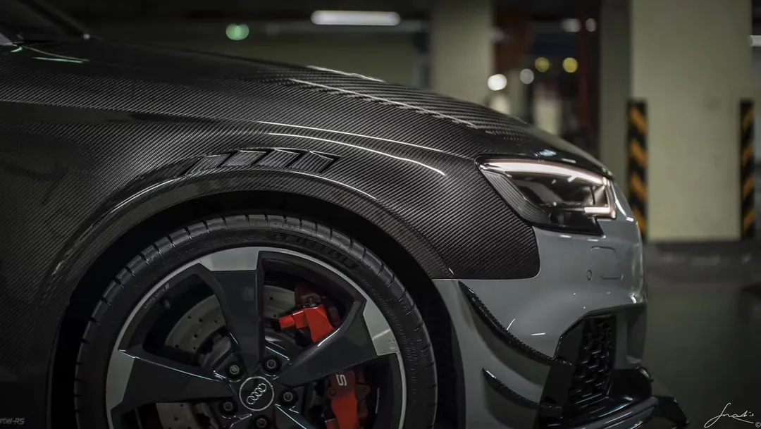 Check our price and buy Karbel Carbon Fiber Body kit set for Audi RS3 FL