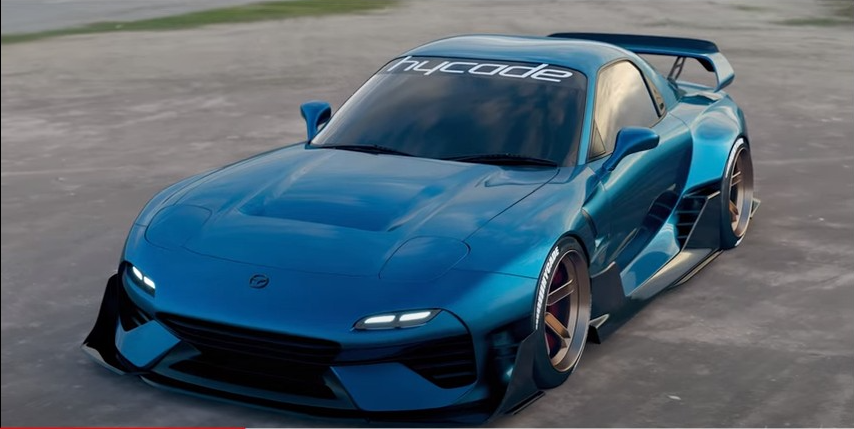 Mazda RX7 Custom Body Kit by Hycade Buy with delivery, installation ...