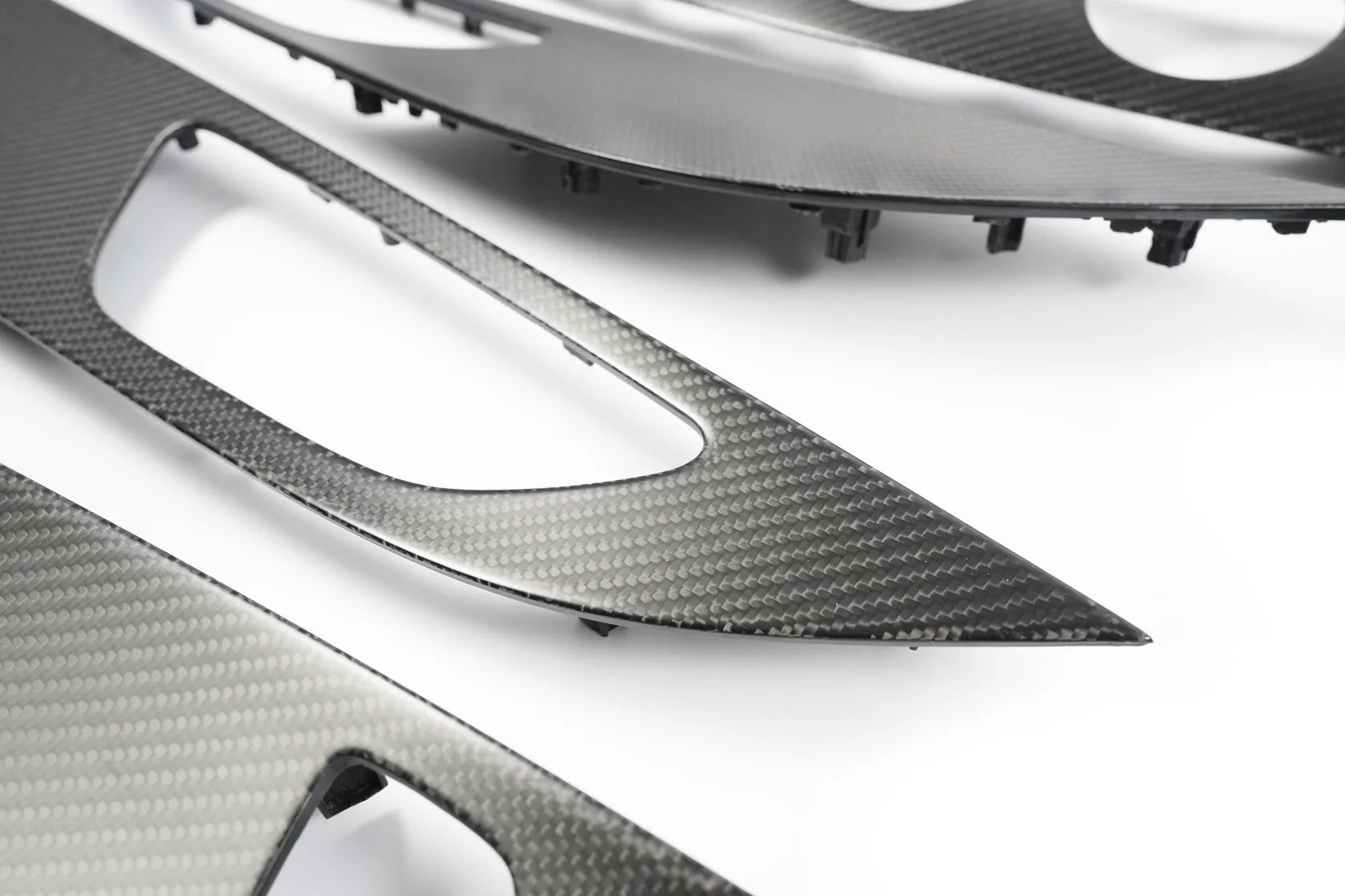 LHD Interior panels Forged Carbon for Mercedes E-class AMG W213 E63 AMG Restyling