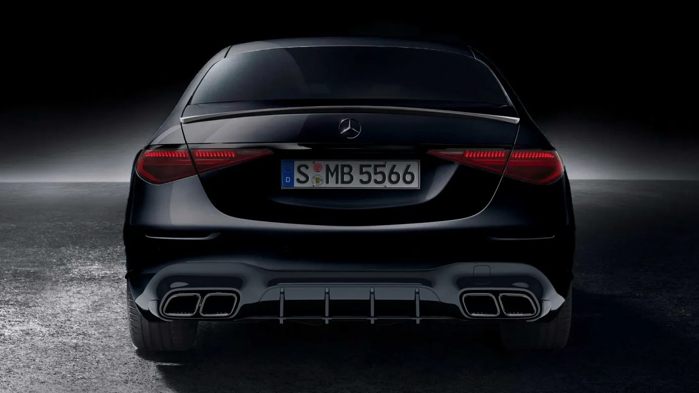 Rear diffuser GT S Design Carbon for Mercedes-Benz S-class W223