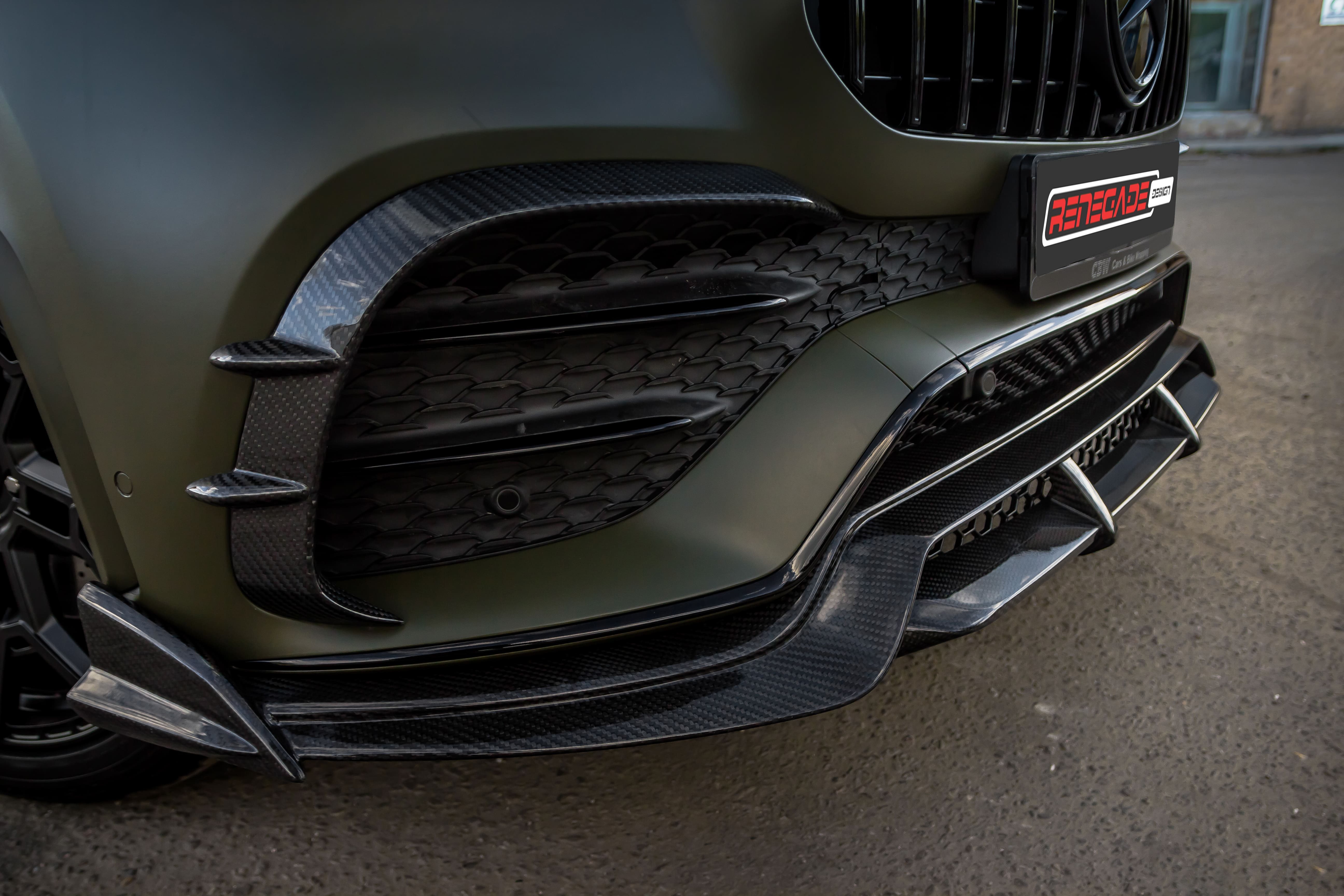 Front bumper pads Renegade Design for Mercedes-Benz GLE V167