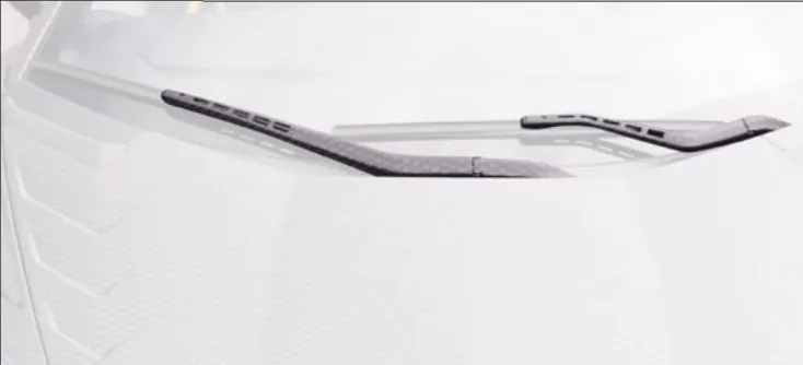 Carbon windshield wipers cover Mansory Carbon for Lamborghini Huracan