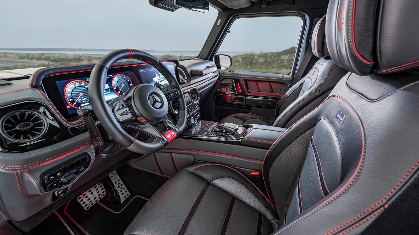 Brabus Black Ops style interior for Mercedes G-class W463A AMG G 63
