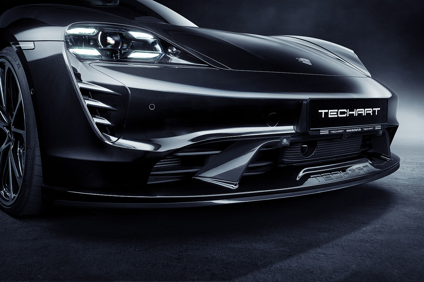 Check price and buy Techart body kit for Porsche Taycan