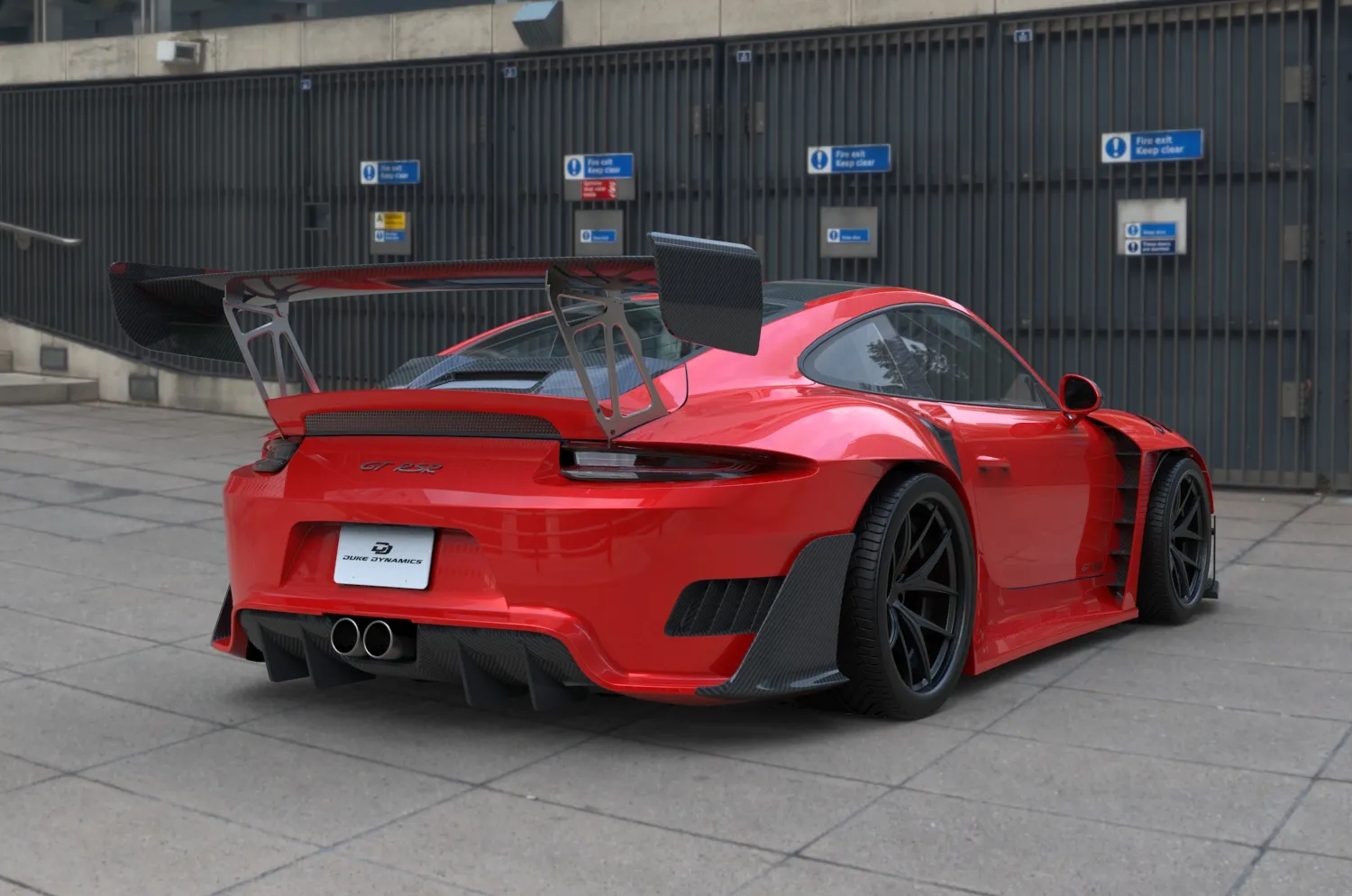 Check price and buy Duke Dynamics Body kit set for Porsche 911 991 GT RSR