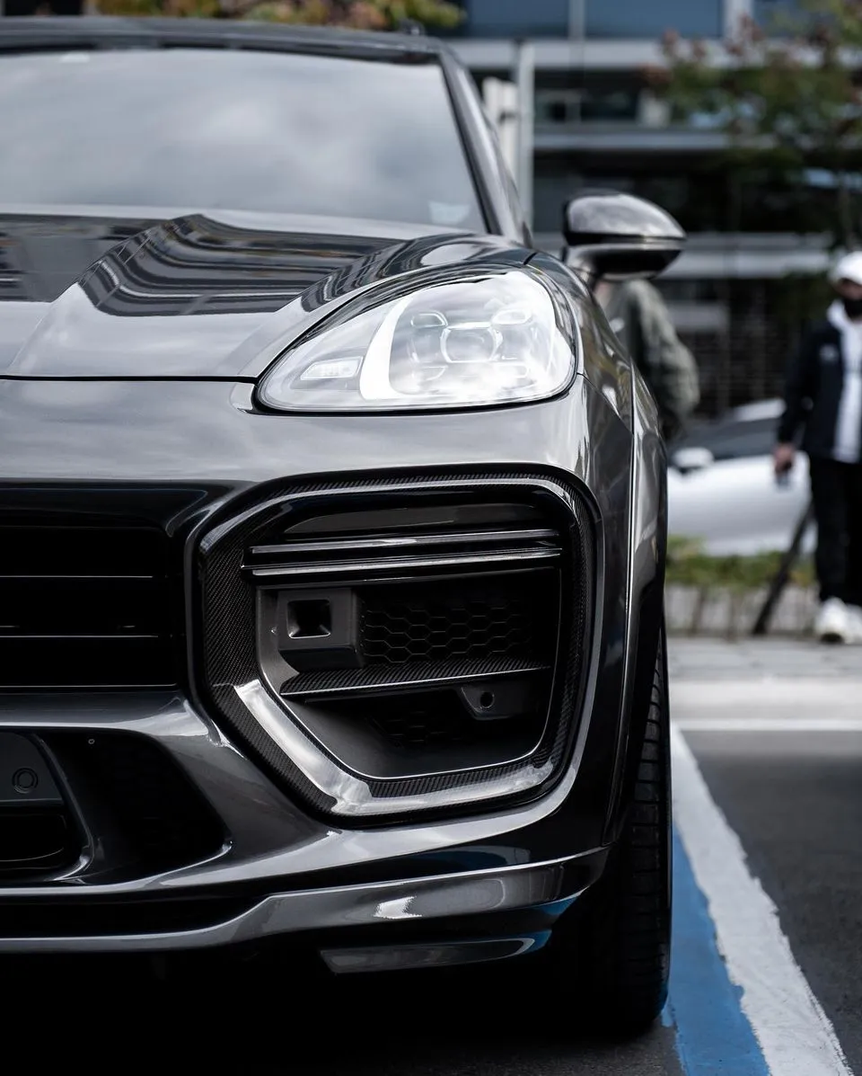 Check price and buy MTR Design Wide Body Carbon Fiber kit for Porsche Cayenne Coupe