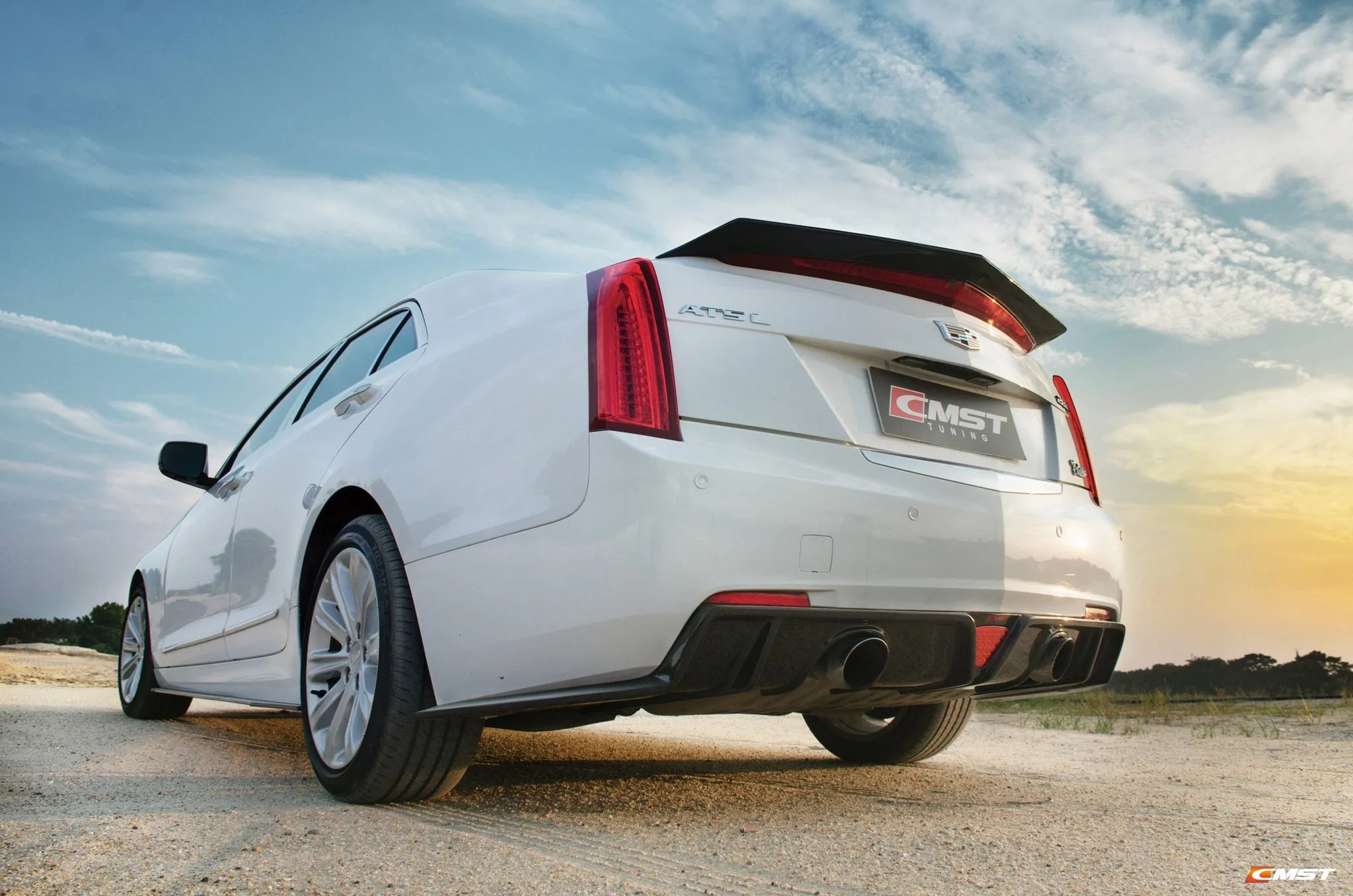 Check our price and buy CMST Carbon Fiber Body Kit set for Cadillac ATS!
