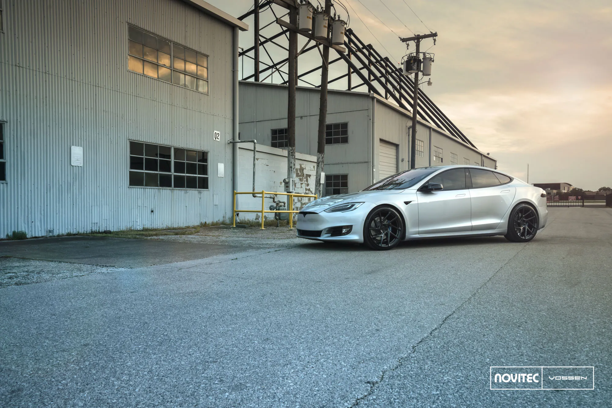 Vossen NV2 forged wheel — full set display