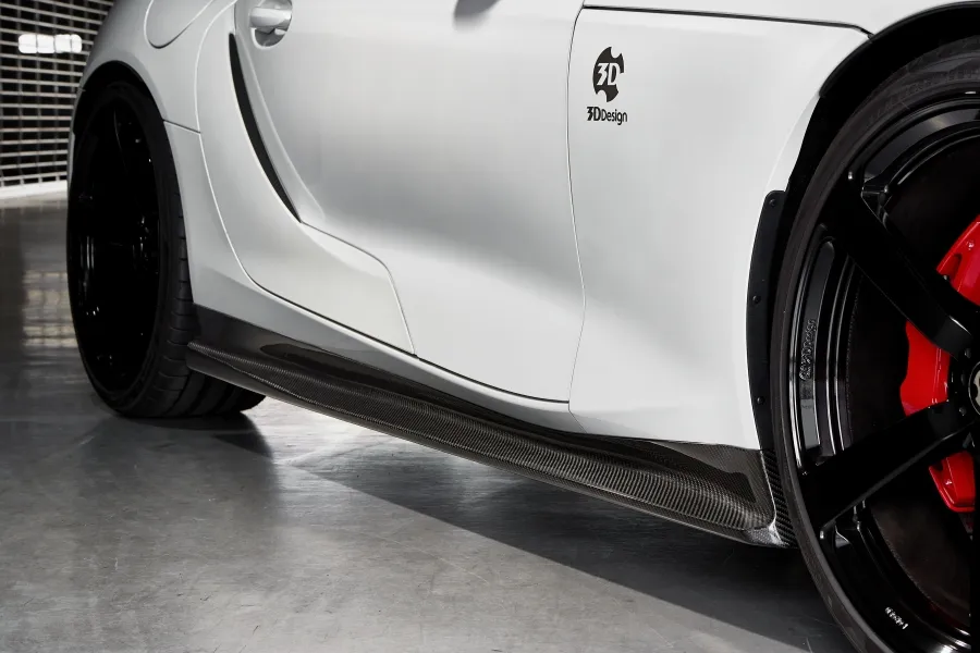 Check our price and buy 3D Design Carbon fiber body kit set for Toyota Supra  A90!