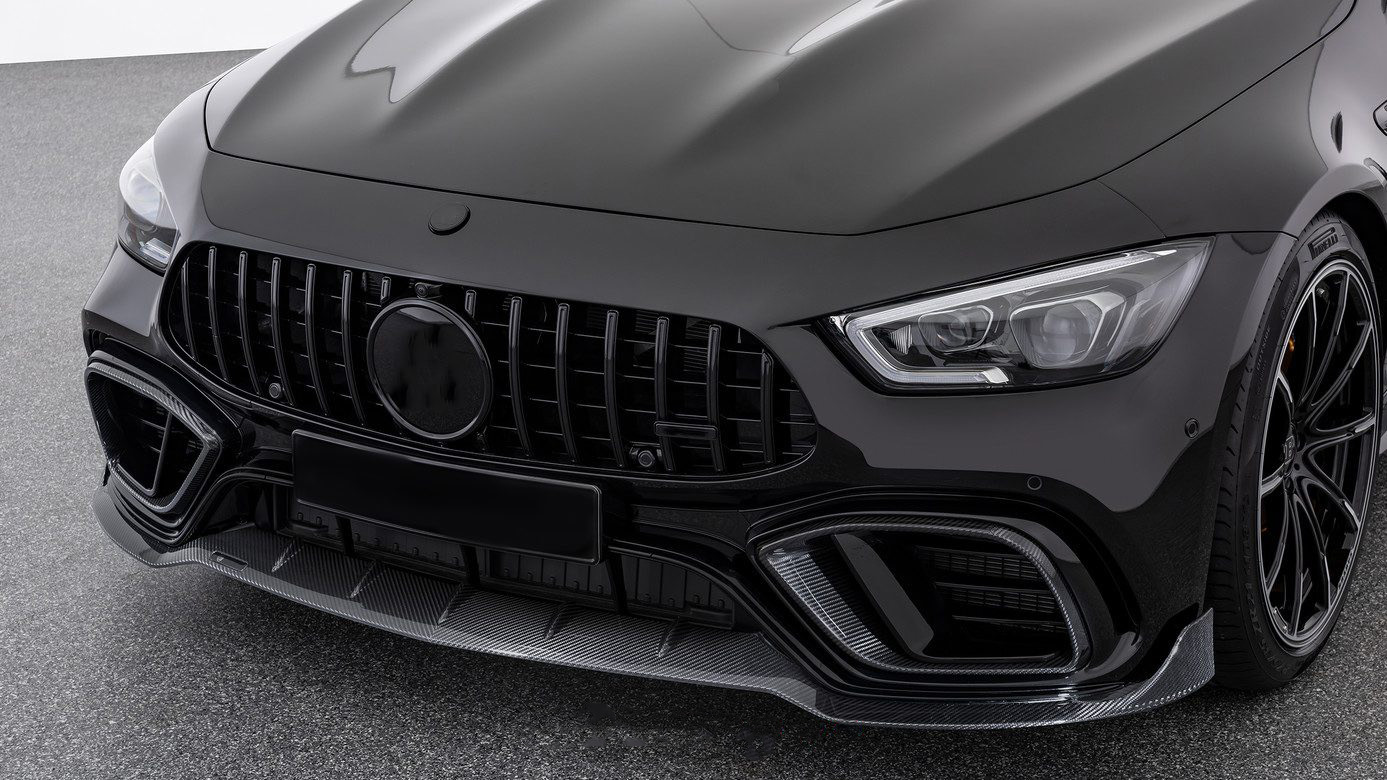 Front spoiler lip carbon BS Style Carbon for Mercedes AMG GT X 290 AMG GT 63