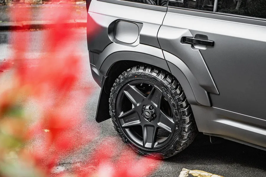 Check our price and buy Kahn Design carbon fiber body kit set for Land Rover Defender 110 wide track