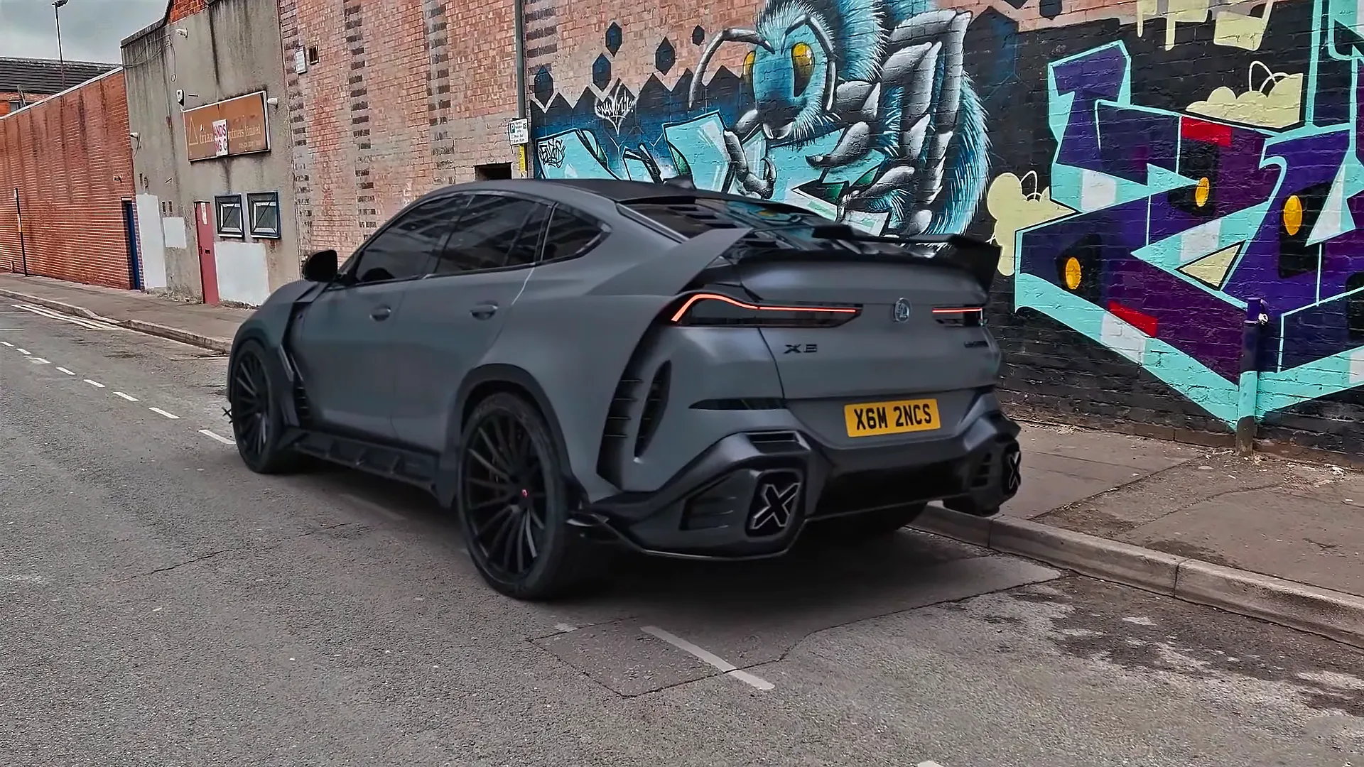 BMW X6M-AMMOTH Custom Body Kit by 2ncs