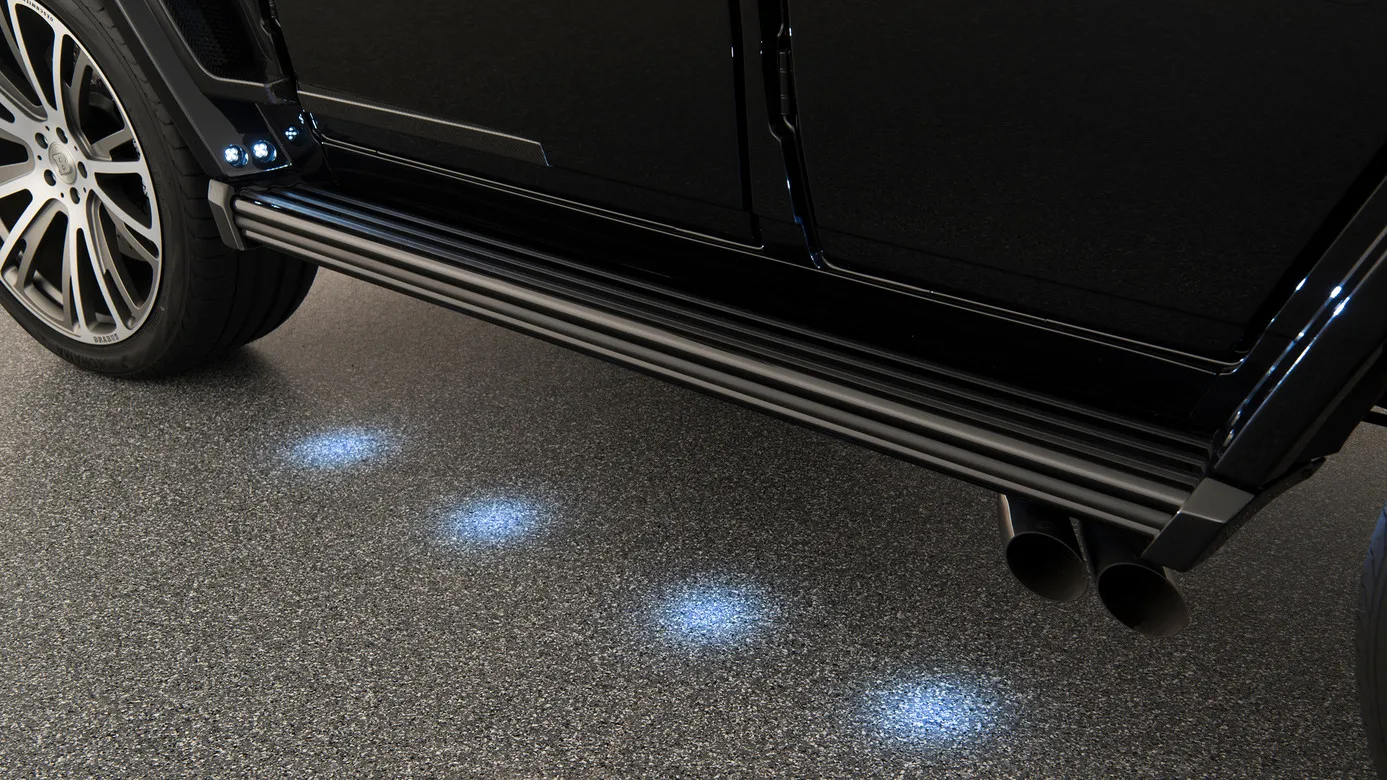 Under floor lighting Brabus for Mercedes G-class AMG W463 AMG G 65