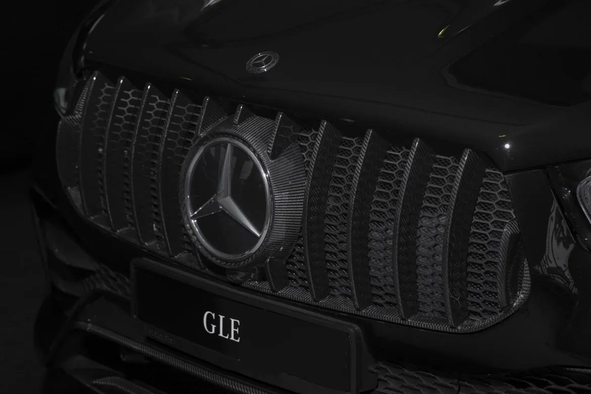 Radiator grille carbon for Mercedes-Benz GLE V 167 AMG Line