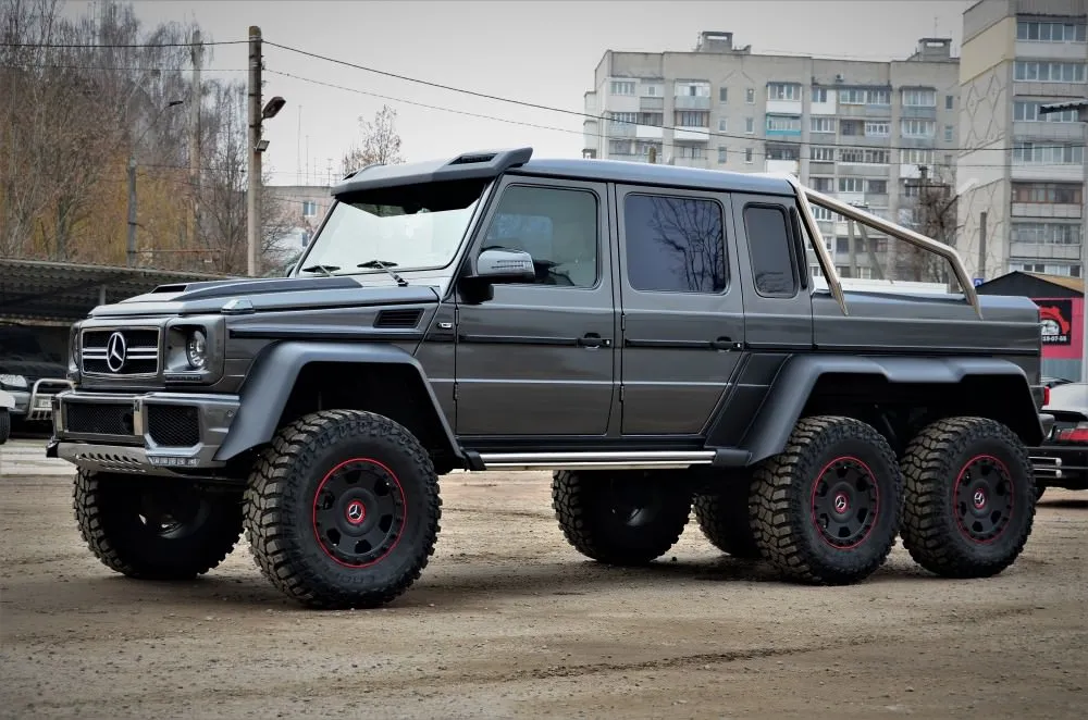 Mercedes-AMG G-class 63 to 6x6 Conversion kit
