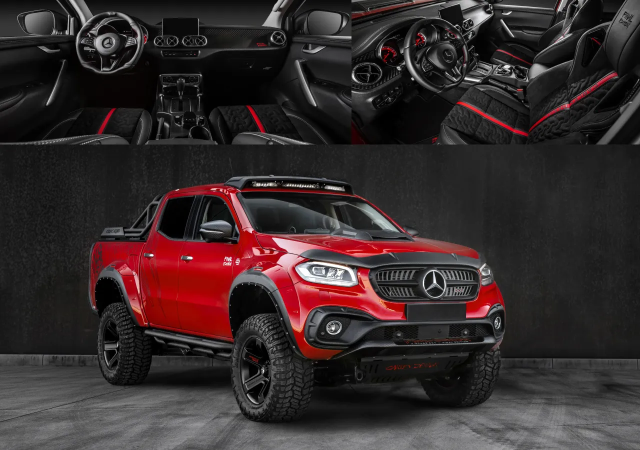 Check our price and buy Carlex Design body kit for Mercedes X-Class Extreme Final Edition