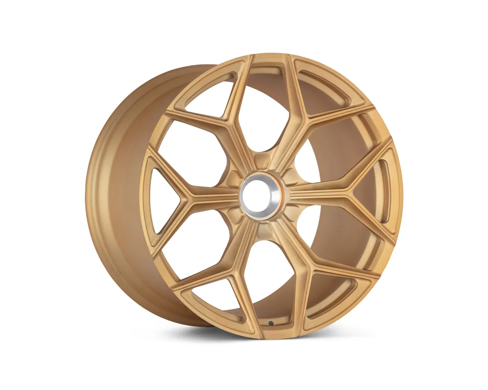 Vossen NL4 forged wheel — side profile