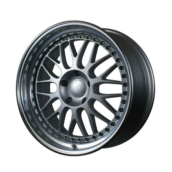 3D Design Brombacher Silver 19 inch — front view