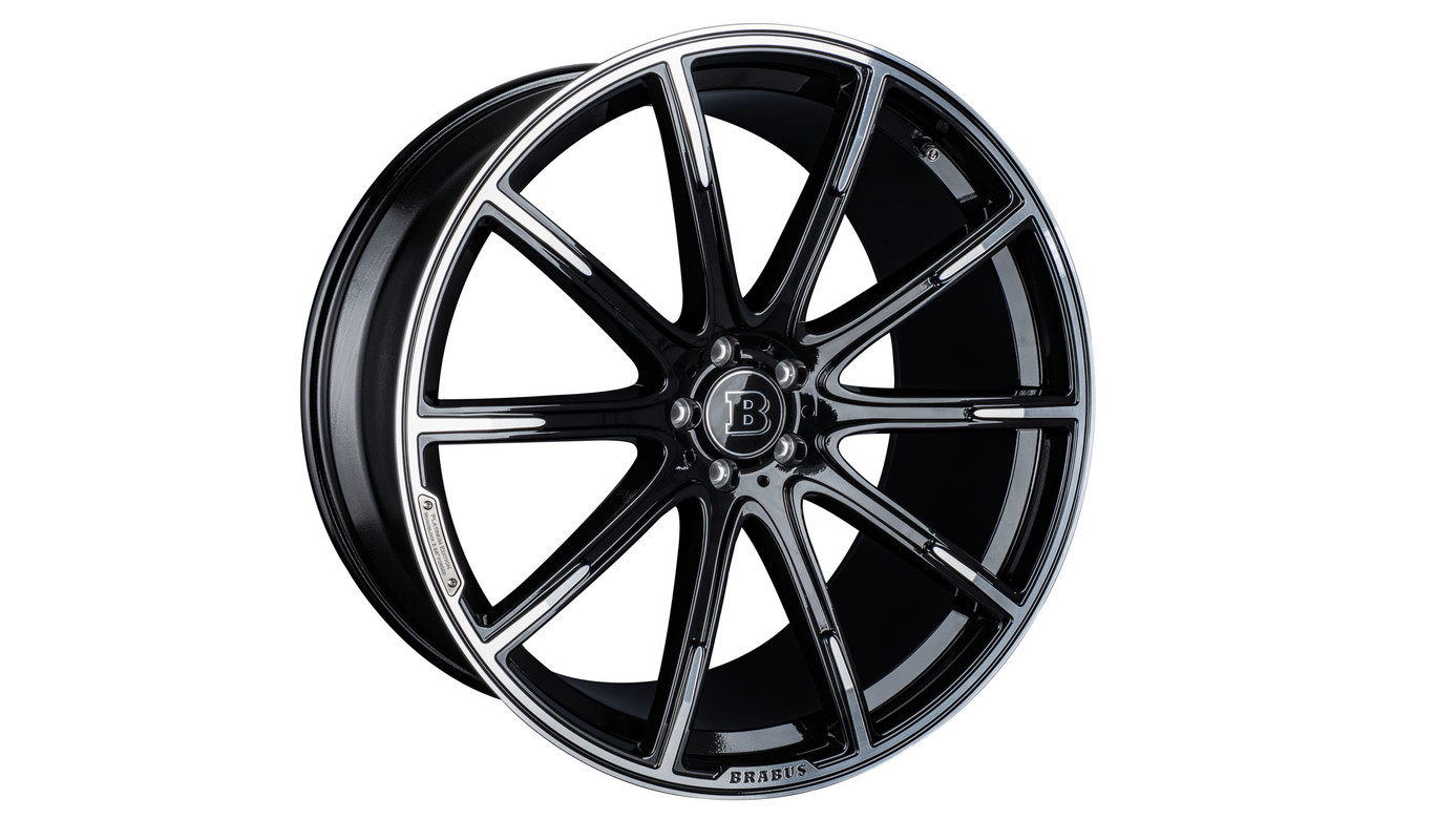 A set of 23 inch Forged wheels Brabus Monoblock Z "Platinum Edition" for Rolls-Royce Ghost