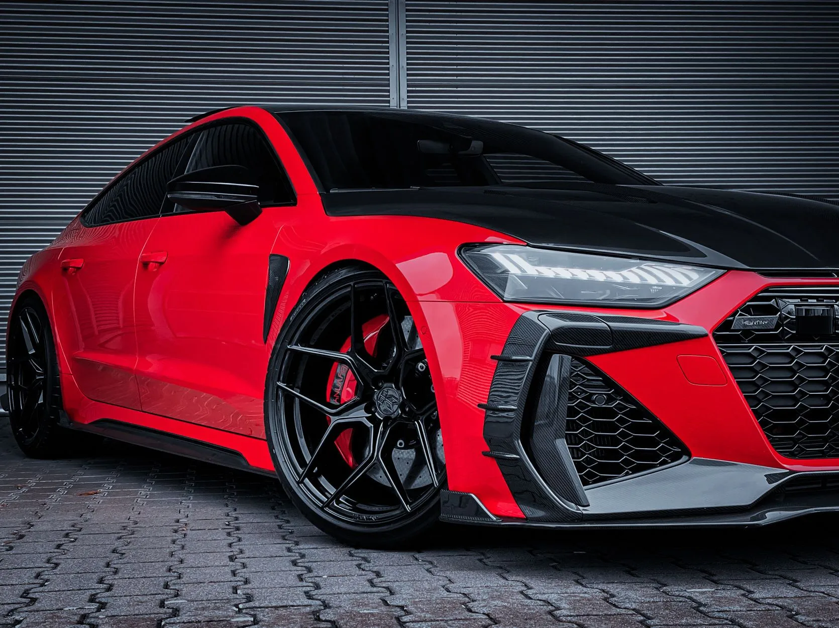 Check price and buy Keyvany Carbon Fiber Body kit set for Audi RS7  4K