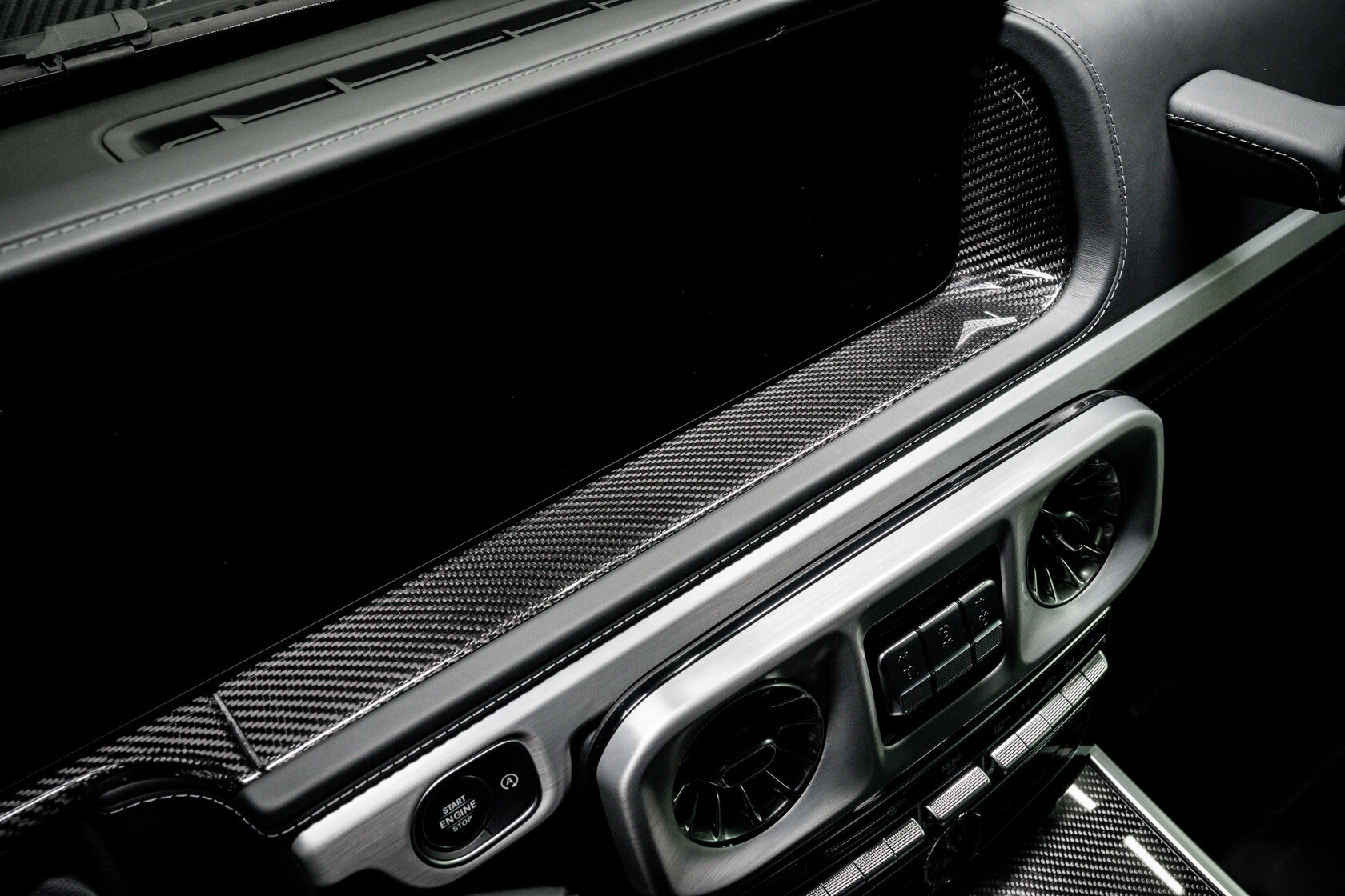 LHD Interior panels Carbon for Mercedes G-class W463A