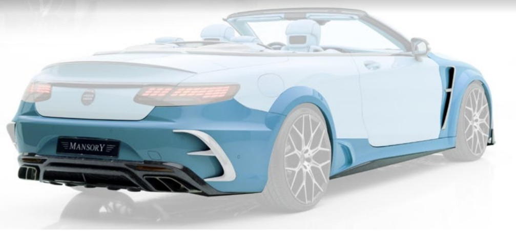 Widebody kit Mansory Carbon for Mercedes S-Class С217 Coupe / Cabrio AMG S63 