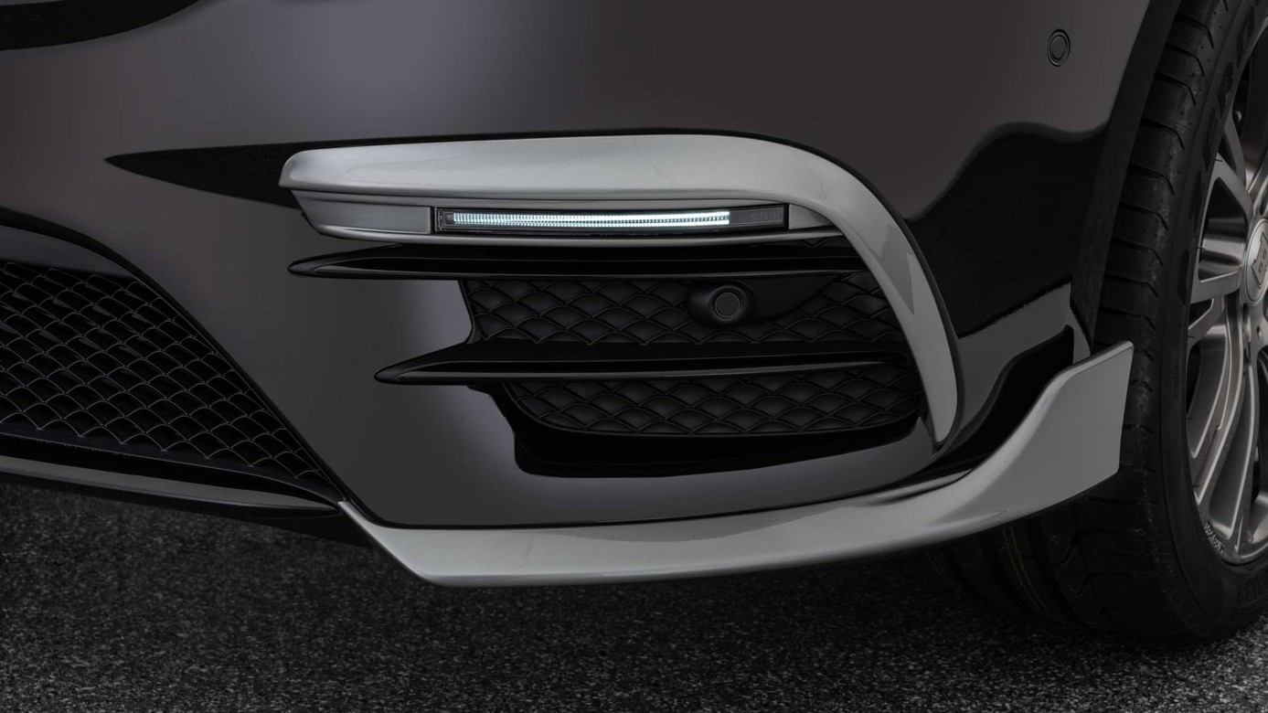 Front fascia inserts Brabus for Mercedes V-class W 447 V 220 - V 300 | AMG Line