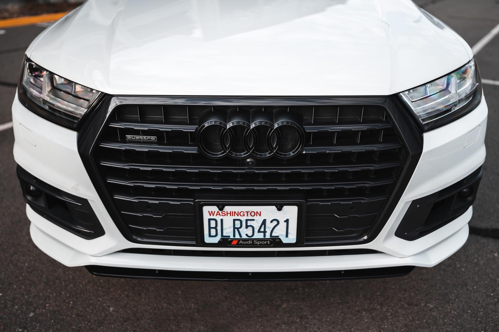 Front bumper splitter Renegade Design for Audi Q7 4M Anubis