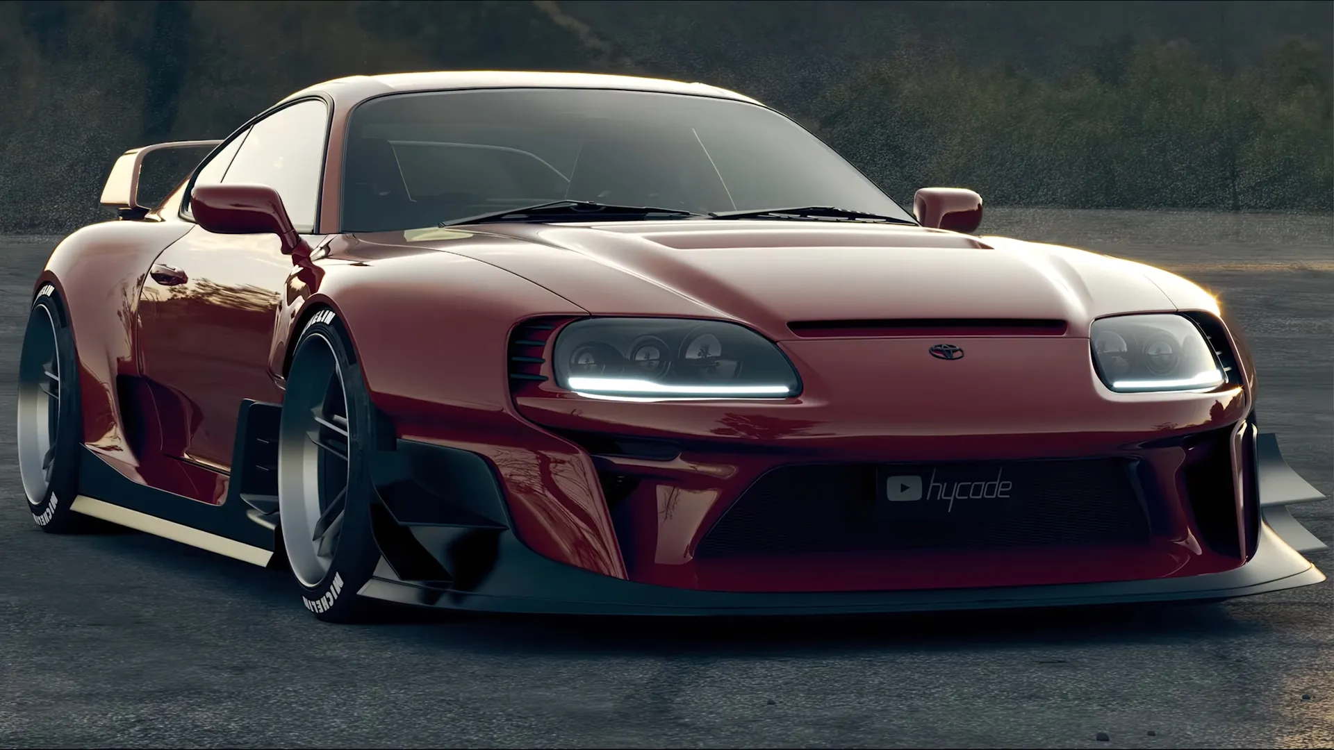 Toyota Supra MK4 Custom Body Kit by Hycade