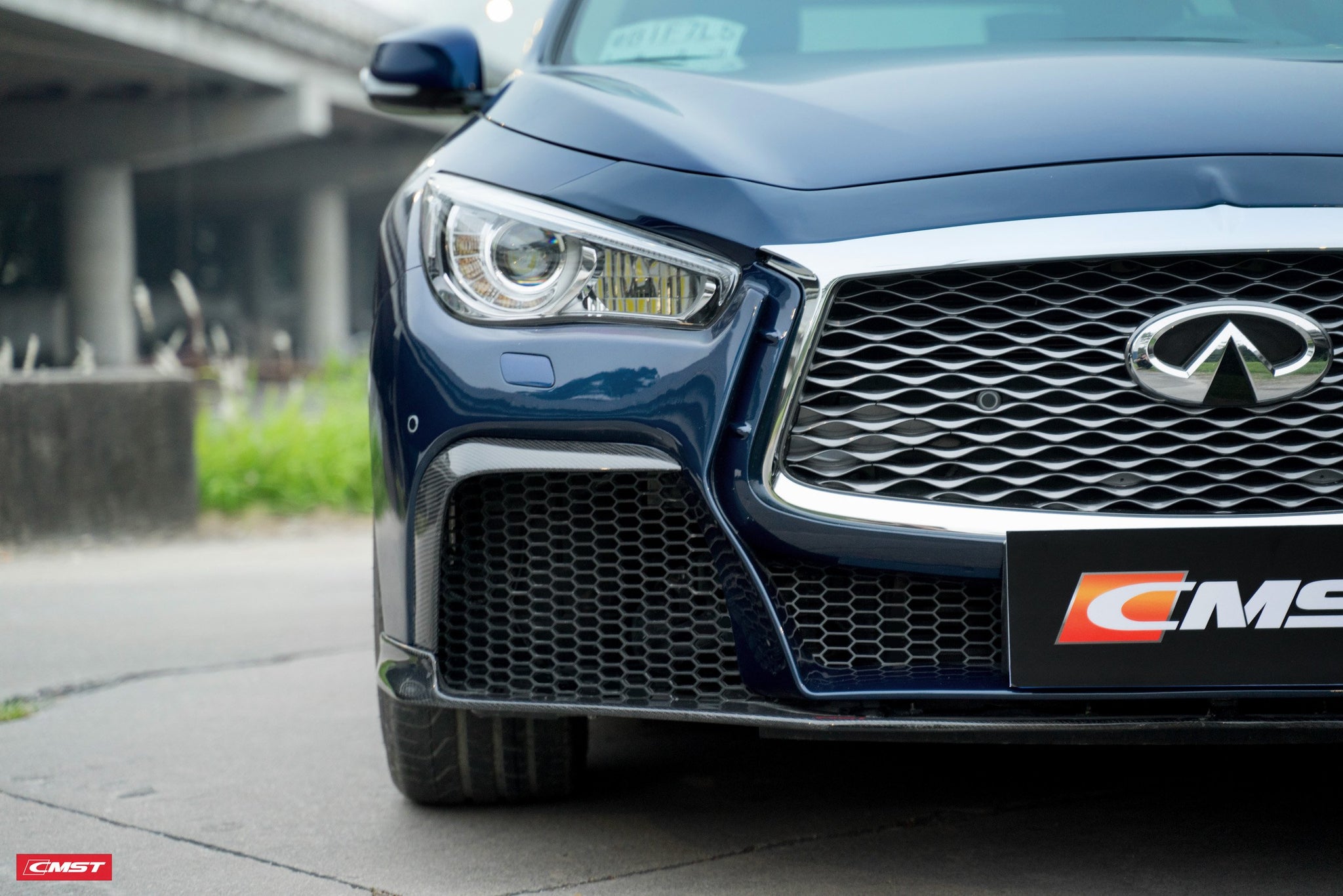 Check our price and buy CMST Carbon Fiber Body Kit set for Infiniti Q50!