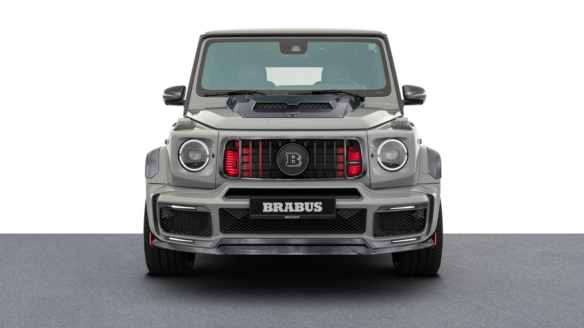 Rocket Edition Carbon Fiber Body kit set Brabus 900 for Mercedes-Benz  G-class W463A AMG G63