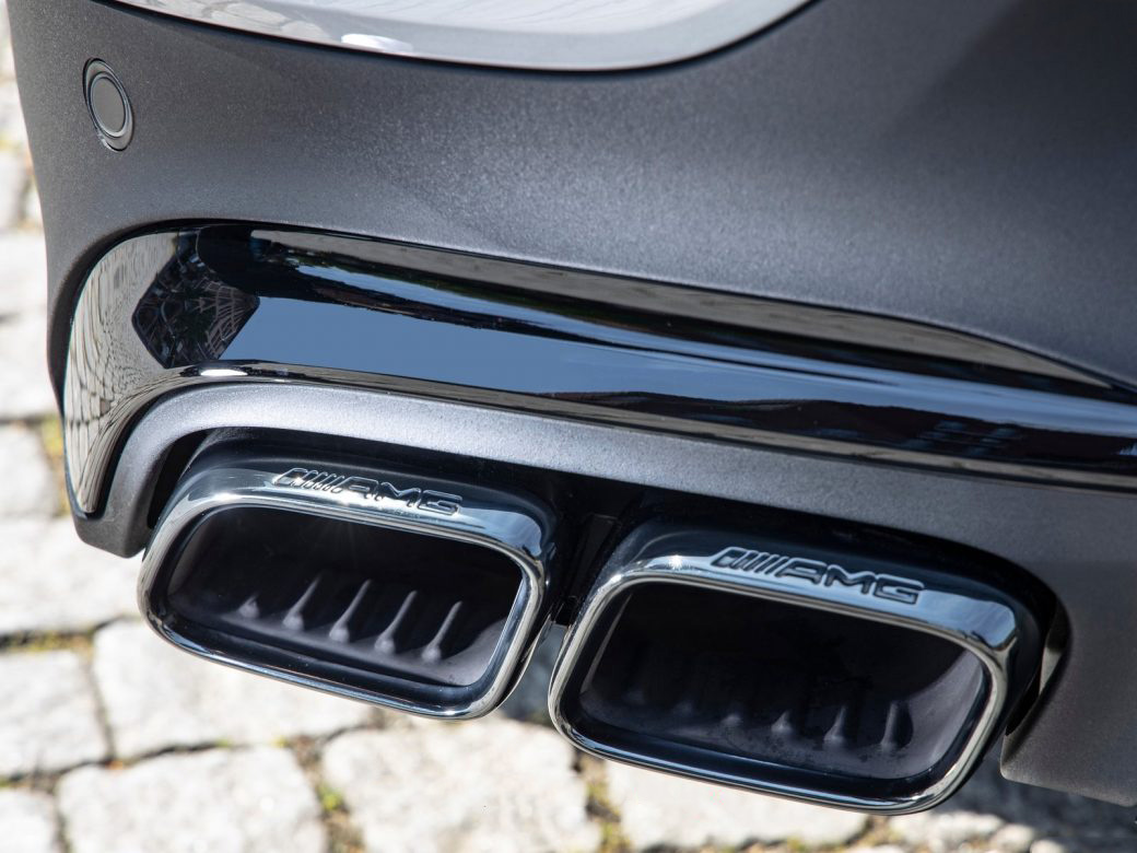 Exhaust tips AMG 63 AMG Carbon for Mercedes GLС AMG X253 AMG GLC 63