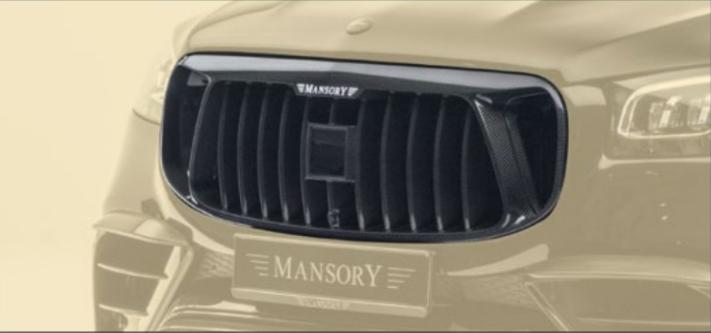 Front mask Mansory Carbon for Mercedes GLS AMG63 X167