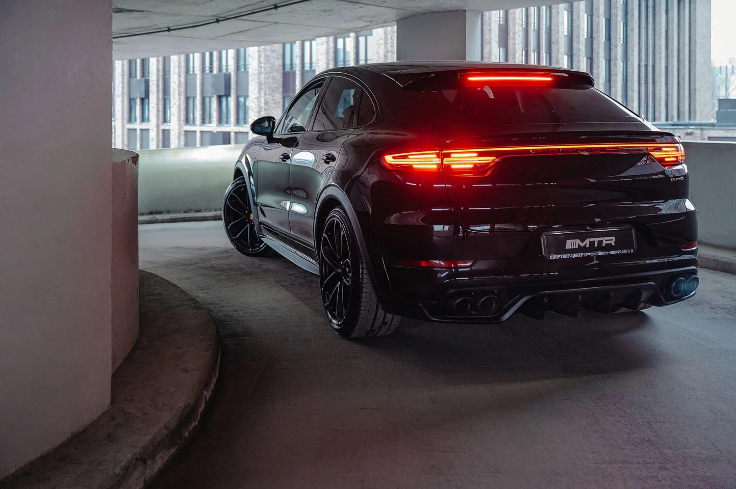 Check price and buy MTR Design Wide Body Carbon Fiber kit for Porsche Cayenne Coupe