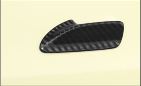 Outer Door Handle Mansory Carbon for Ferrari F8 Soft kit