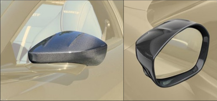 Mirror LHD housing for GTS Mansory Carbon for Ferrari 812 Stallone  V2