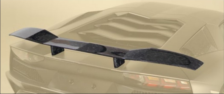 Rear performance wing Mansory Carbon for Lamborghini Aventador S