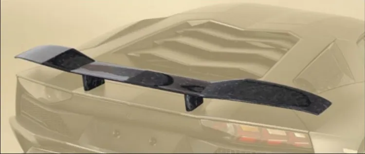Rear performance wing Mansory Carbon for Lamborghini Aventador S