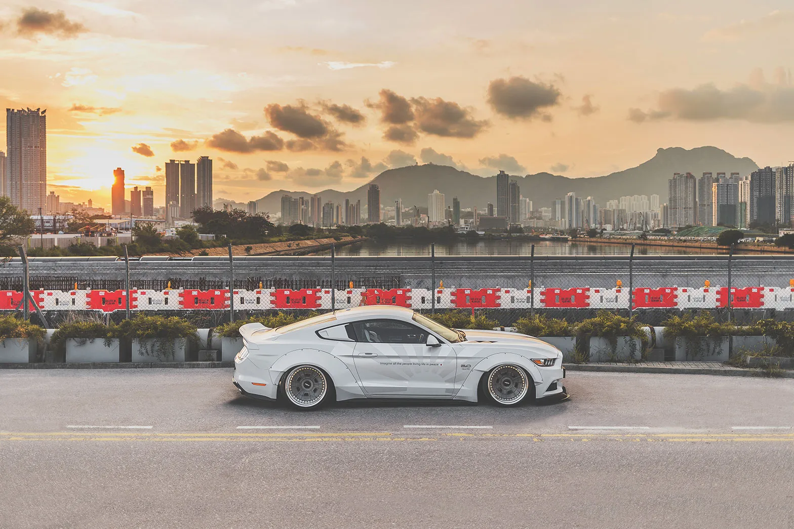 Check our price and buy Liberty Walk Body kit for Ford Mustang!