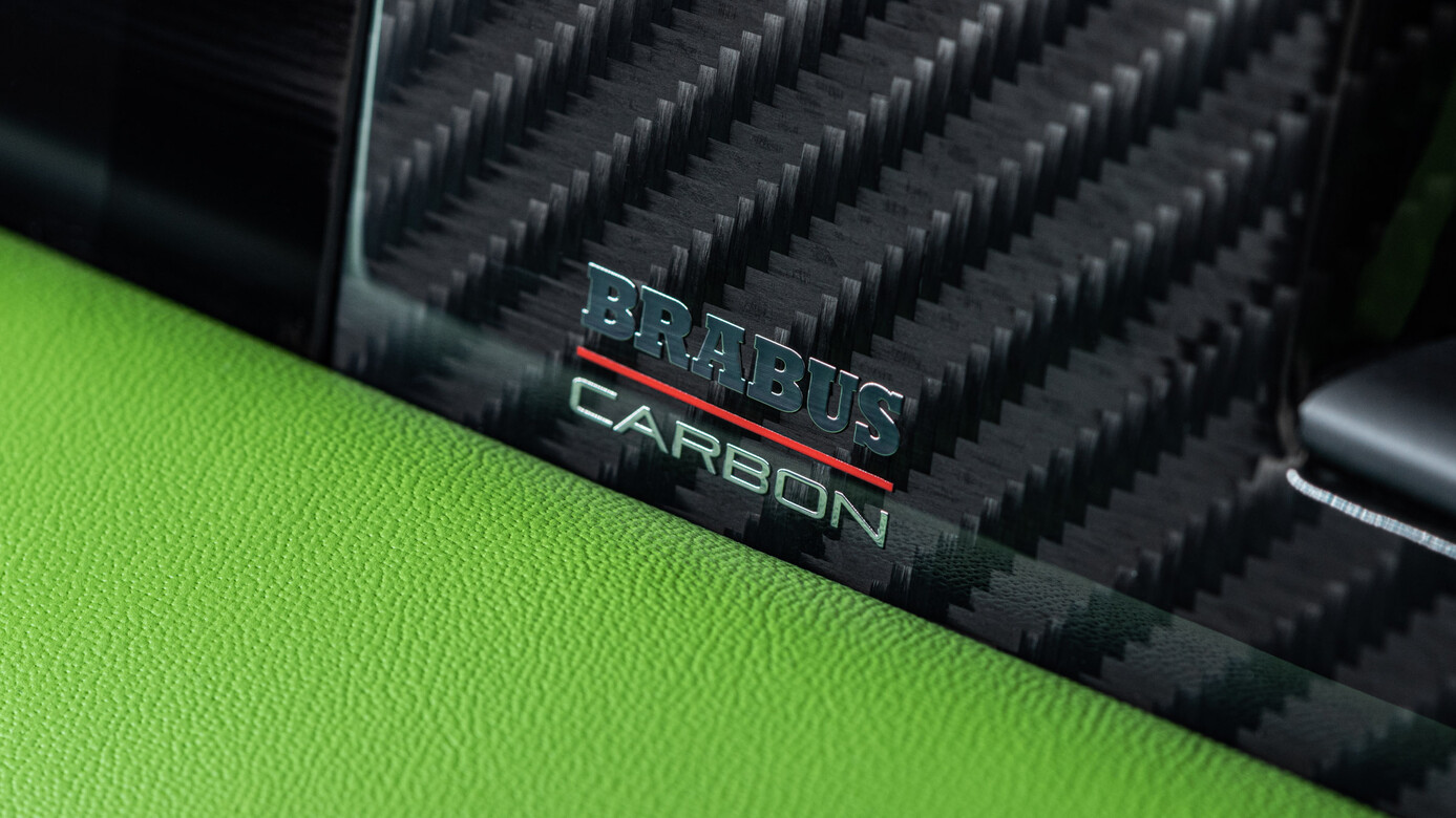 Package interior Brabus Carbon for Porsche Taycan