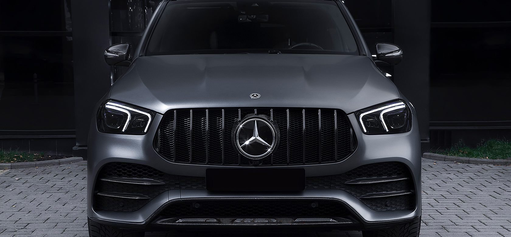 Front bottom splitter  carbon for Mercedes-Benz GLE V 167 AMG Line