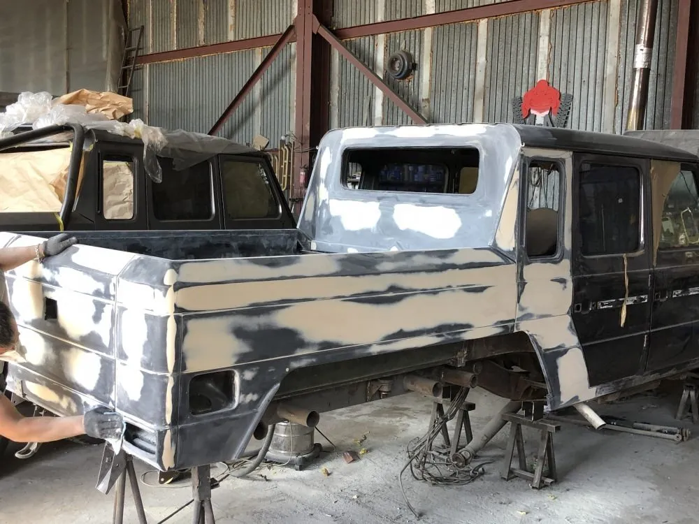 Mercedes-AMG G-class 63 to 6x6 Conversion kit