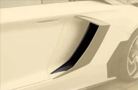 Air intake - middle part Mansory Carbon for Lamborghini Aventador Competition