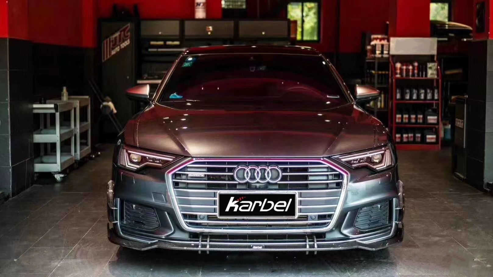 Check price and buy Karbel Carbon Fiber Body kit set for Audi A6  C8