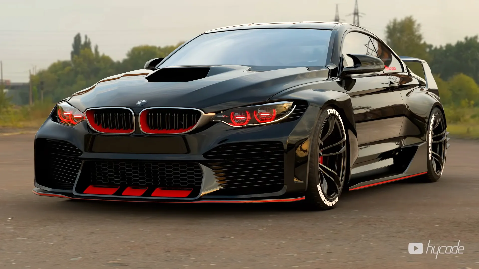 BMW M4 Evo Custom Wide Body Kit by Hycade
