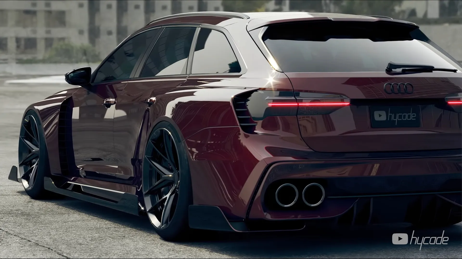 Audi RS6 Custom Body Kit by Hycade