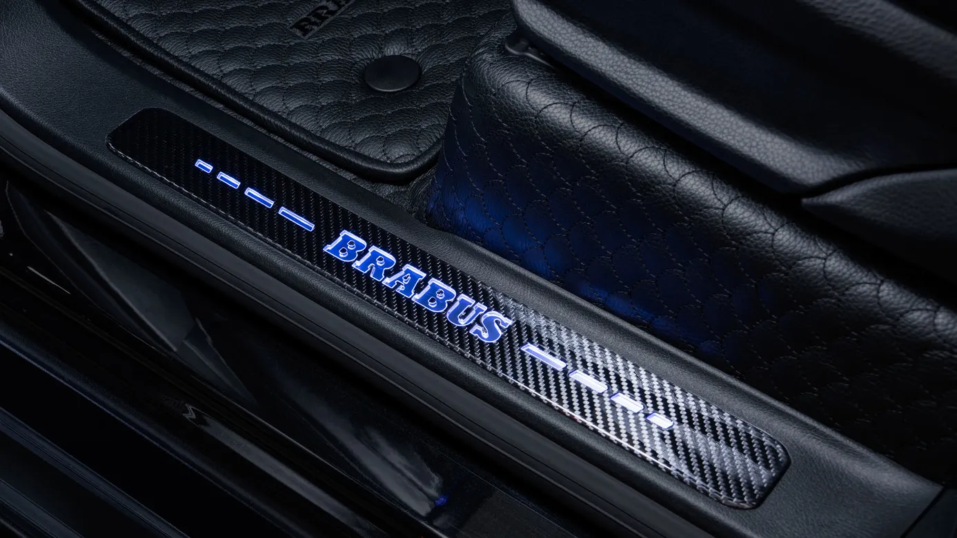 Brabus Black & Gold style interior for Mercedes G-class W463A AMG G 63
