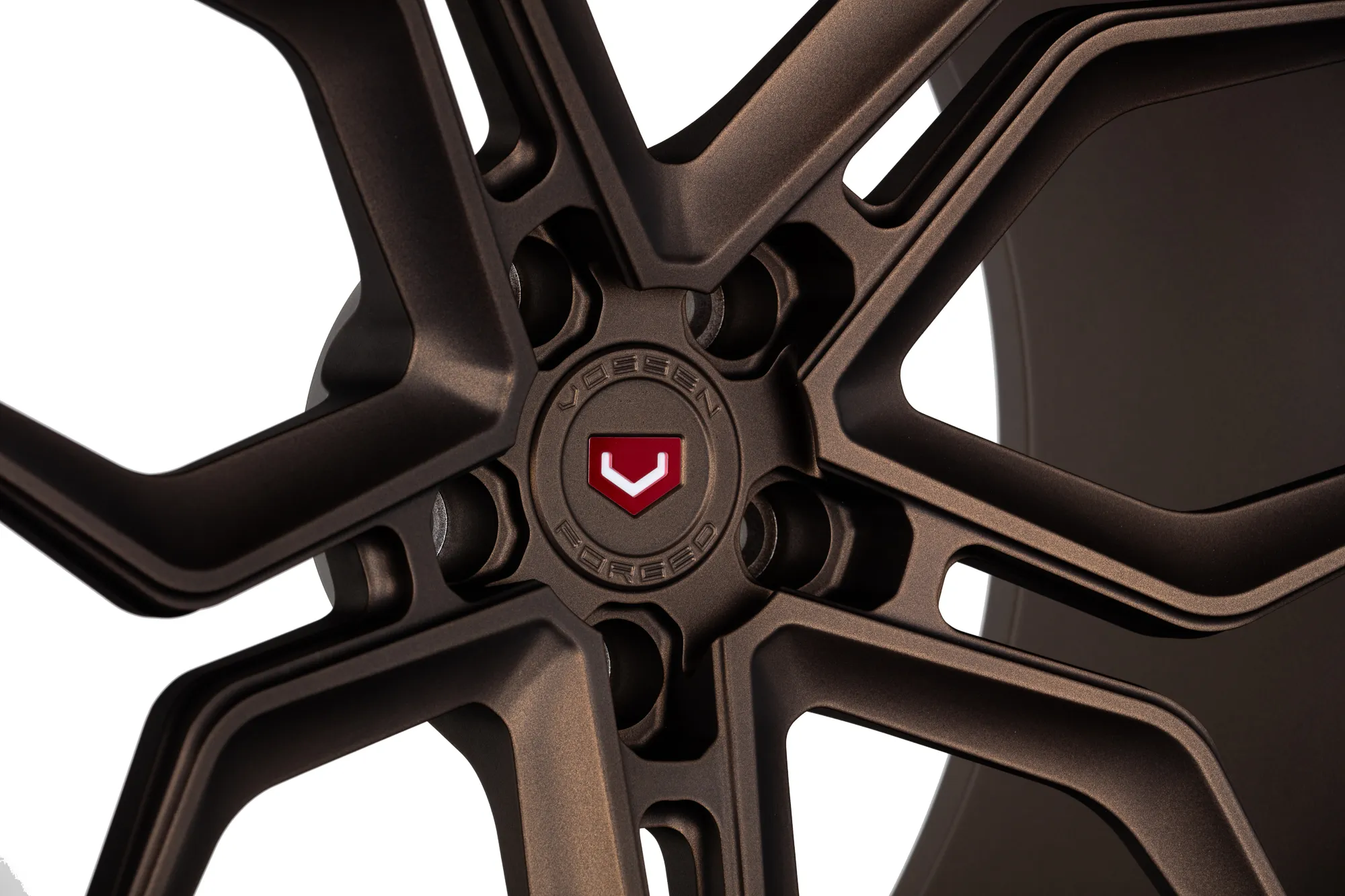 Vossen EVO 3 forged wheel — close-up spoke detail