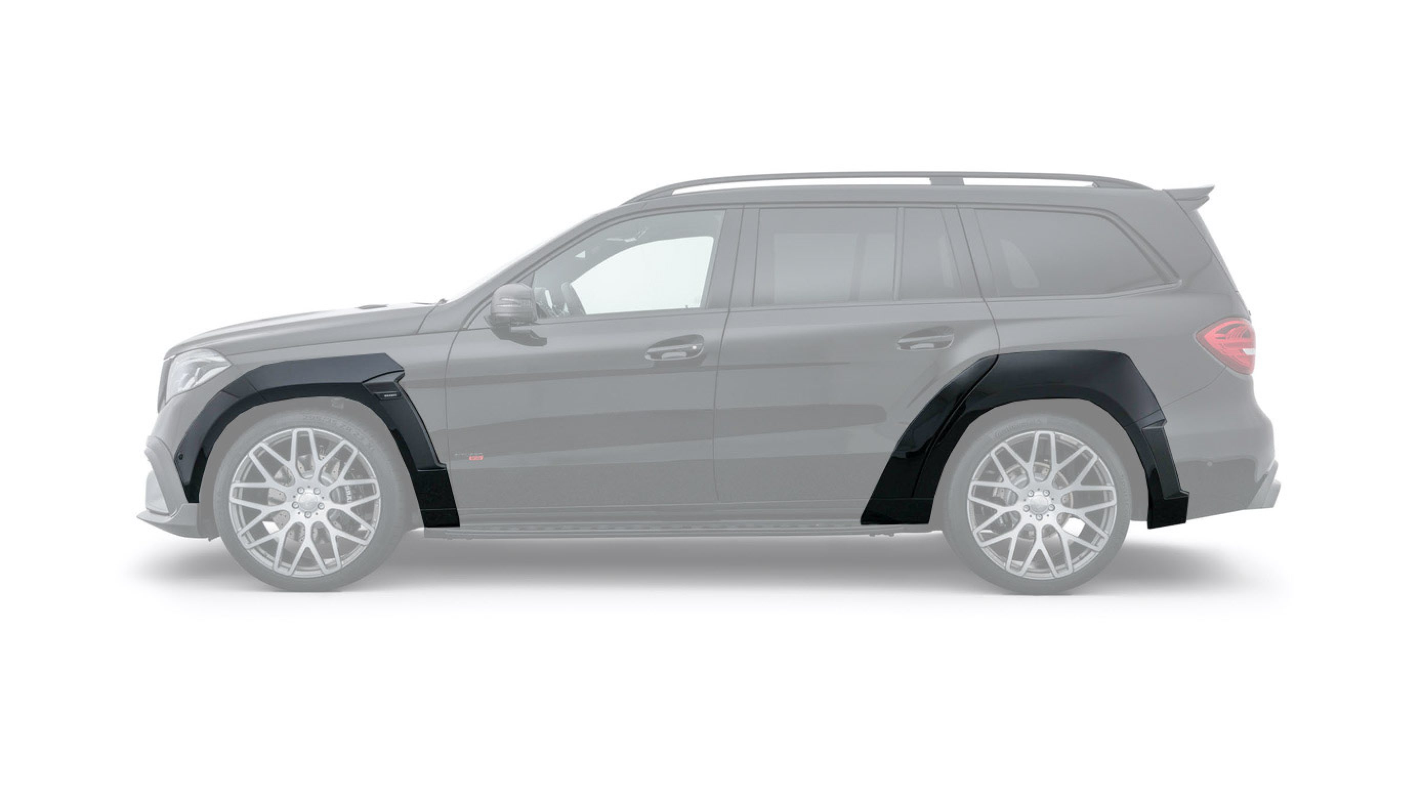 Widestar body extension BS style Carbon for Mercedes-Benz GLS AMG X166 AMG GLS 63